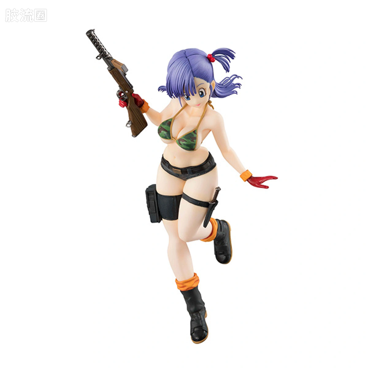 Mega House 手办系列 Dragon Ball Gals 布尔玛 Army Type2 - 图片